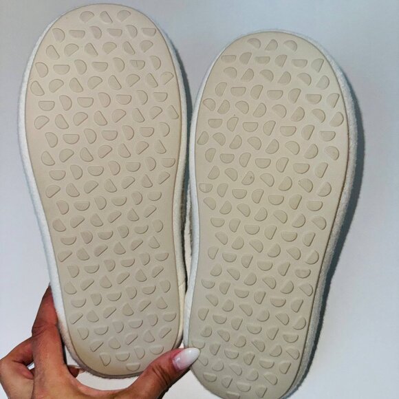 Allbirds Wool Dweller Slippers Womens Size W8 Cream Slip On Round Toe Relaxing - Picture 8 of 12